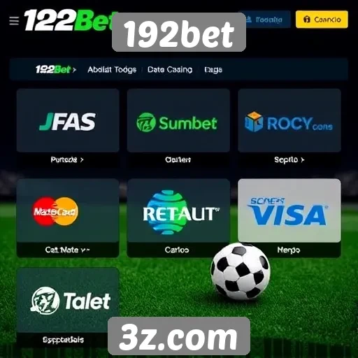 Avaliação das opções de pagamento no 192bet